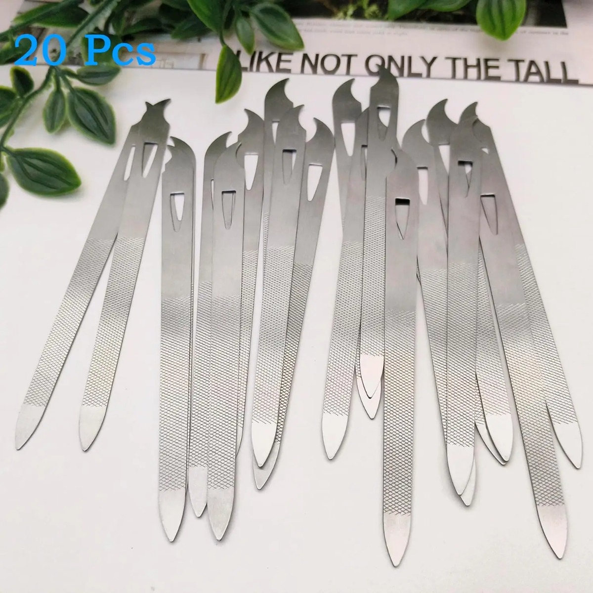 10/20Pcs Metal Nail File Stain - đánh giá và giá Nail Extension Form