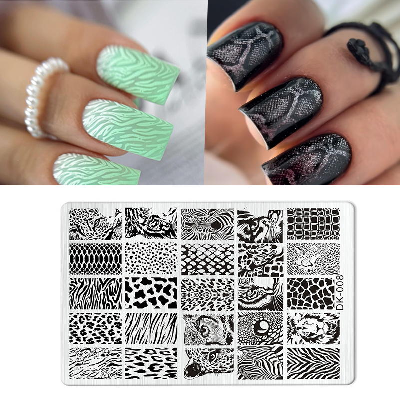 Animal Image Snake Leopard Nai - đánh giá và giá Nail Art Zebra Design