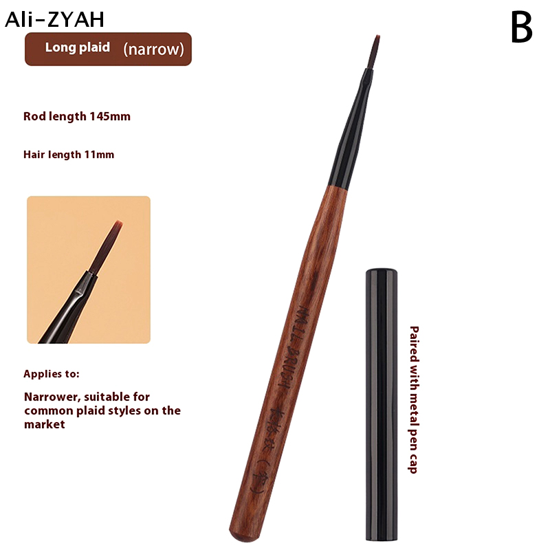 【ZYH】1/3Pcs Nail Art Liner Bru - đánh giá và giá Nail Art Brush Set