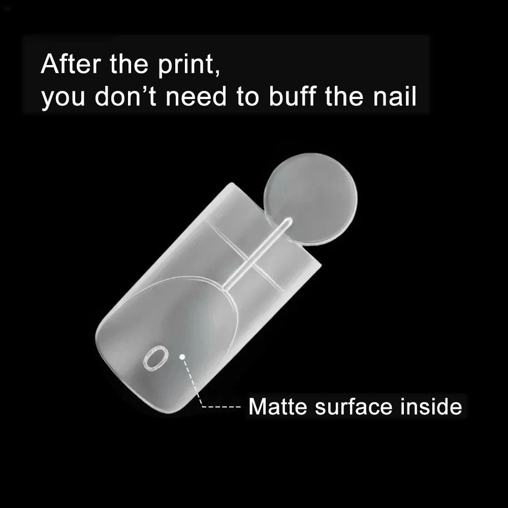 140PCS Matte Surface French Na - đánh giá và giá Nail Extension Form