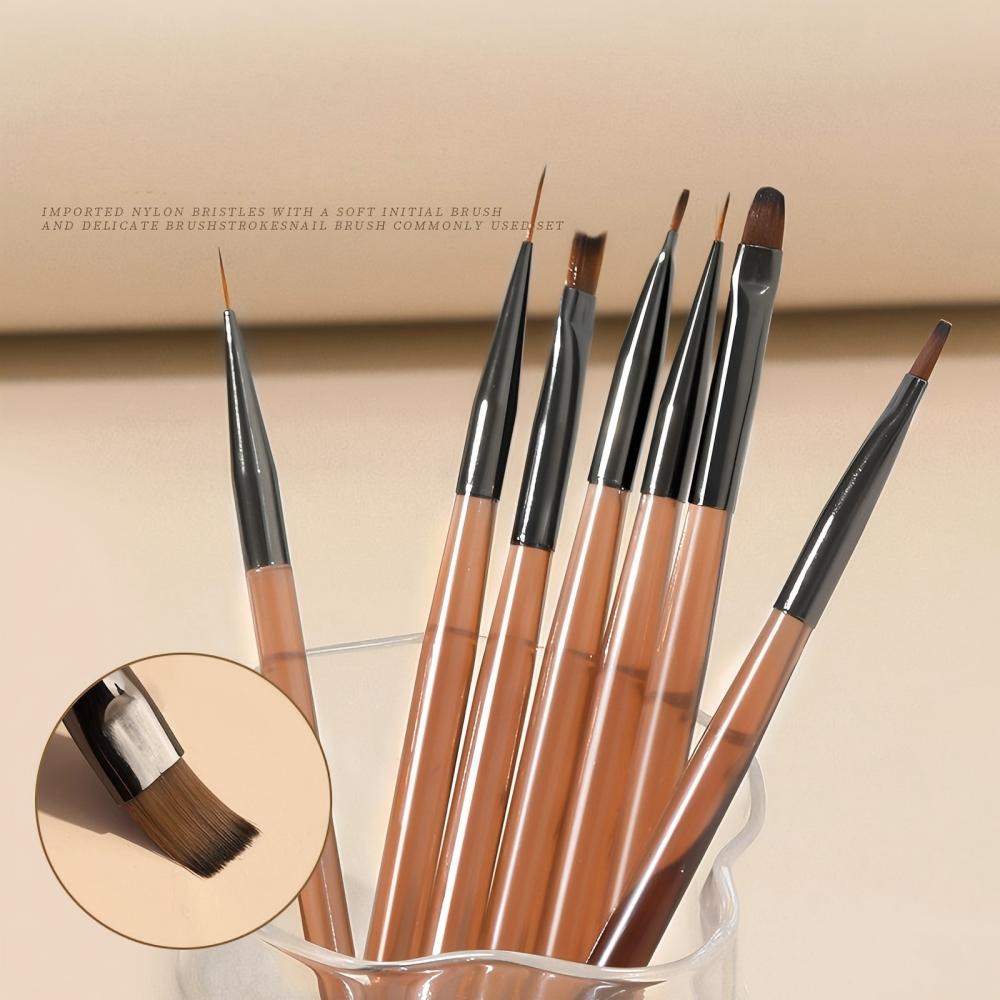 9Pcs Multi Head Nail Art Brush - đánh giá và giá Nail Art Brush Set