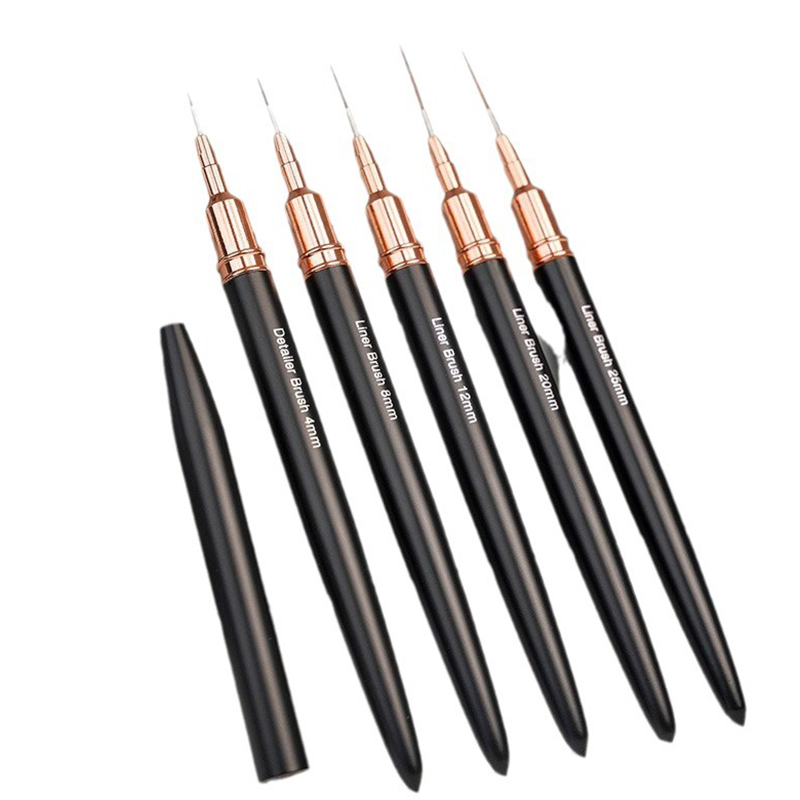 Z. 5Pcs/Set Professional Nail  - đánh giá và giá Nail Art Brush Set