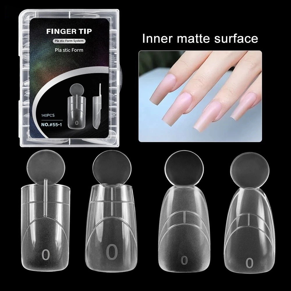 140PCS Matte Surface French Na - đánh giá và giá Nail Extension Form