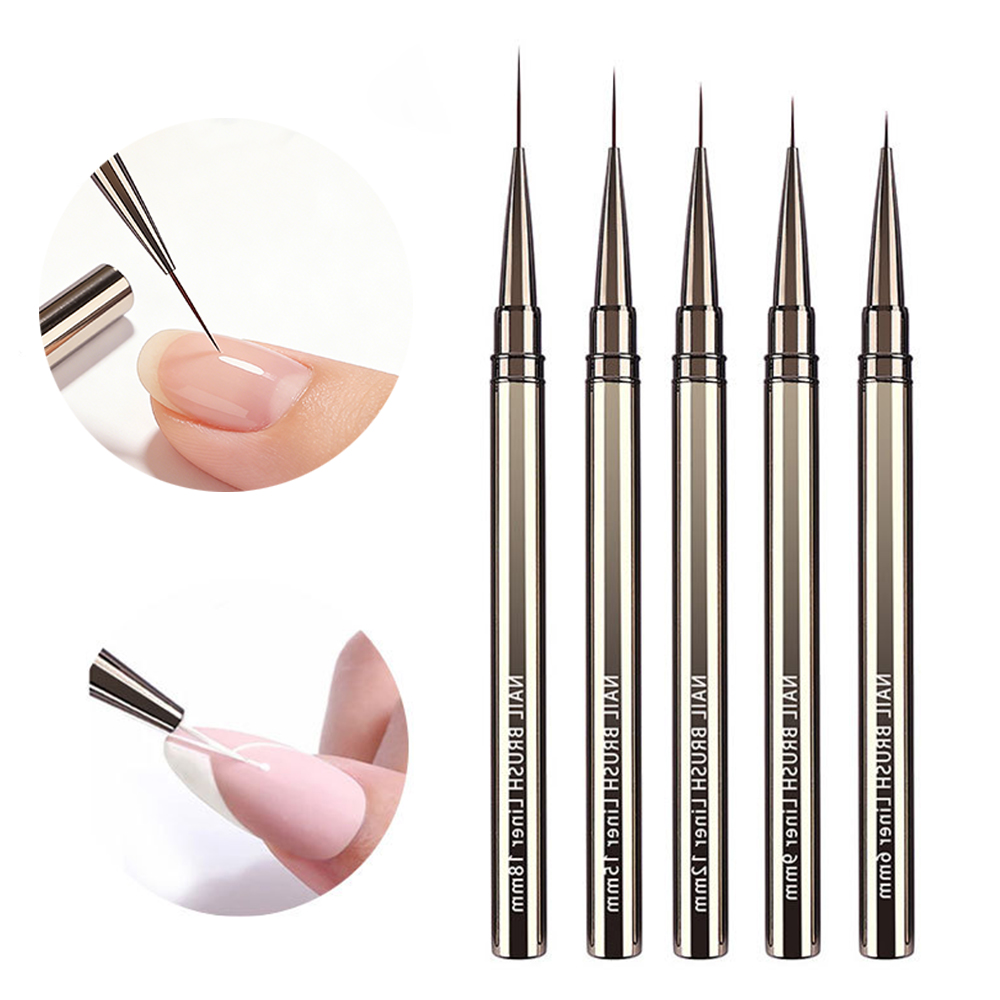 5-Piece Professional Nail Art  - đánh giá và giá Nail Art Brush Set