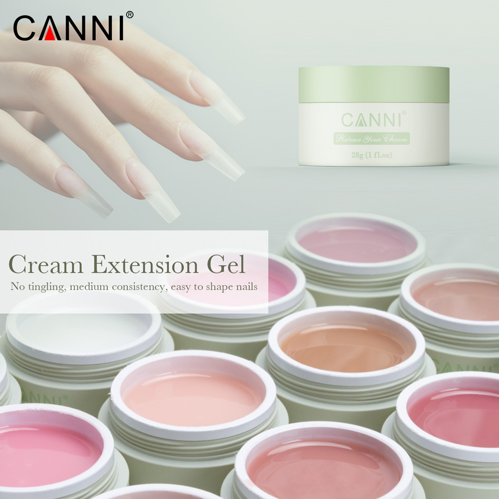 CANNI Mới 28G Kem Gel Kéo Dài  - đánh giá và giá Nail Extension Form