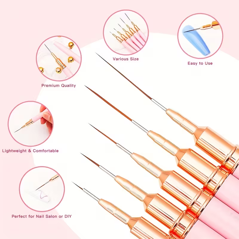15pcs Professional Nail Art Br - đánh giá và giá Nail Art Brush Set