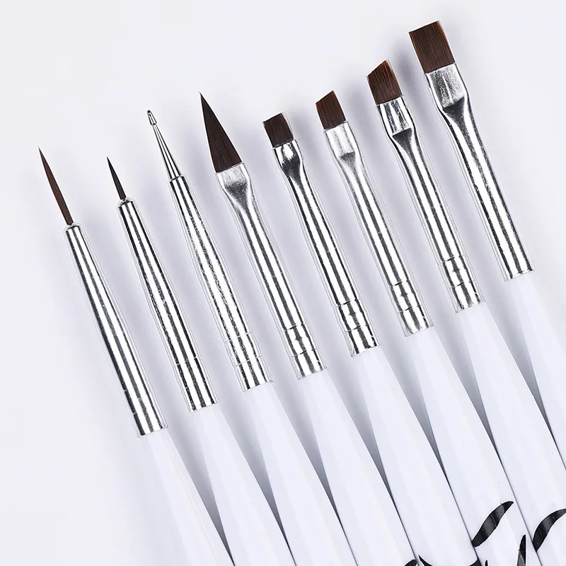 Nail Art Brush Ombre Brushes U - đánh giá và giá Nail Art Brush Set