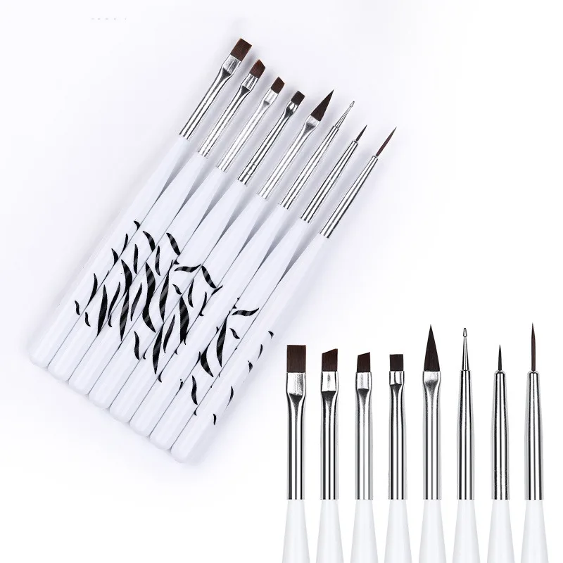 Nail Art Brush Ombre Brushes U - đánh giá và giá Nail Art Brush Set