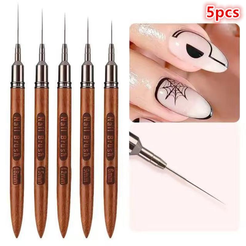 5 Piece Nail Art Liner Brush S - đánh giá và giá Nail Art Brush Set