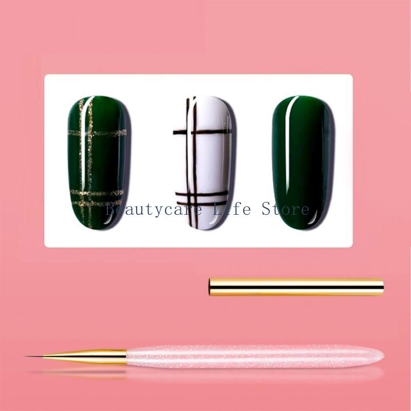 652C Dễ sử dụng - đánh giá và giá Nail Art Brush Set