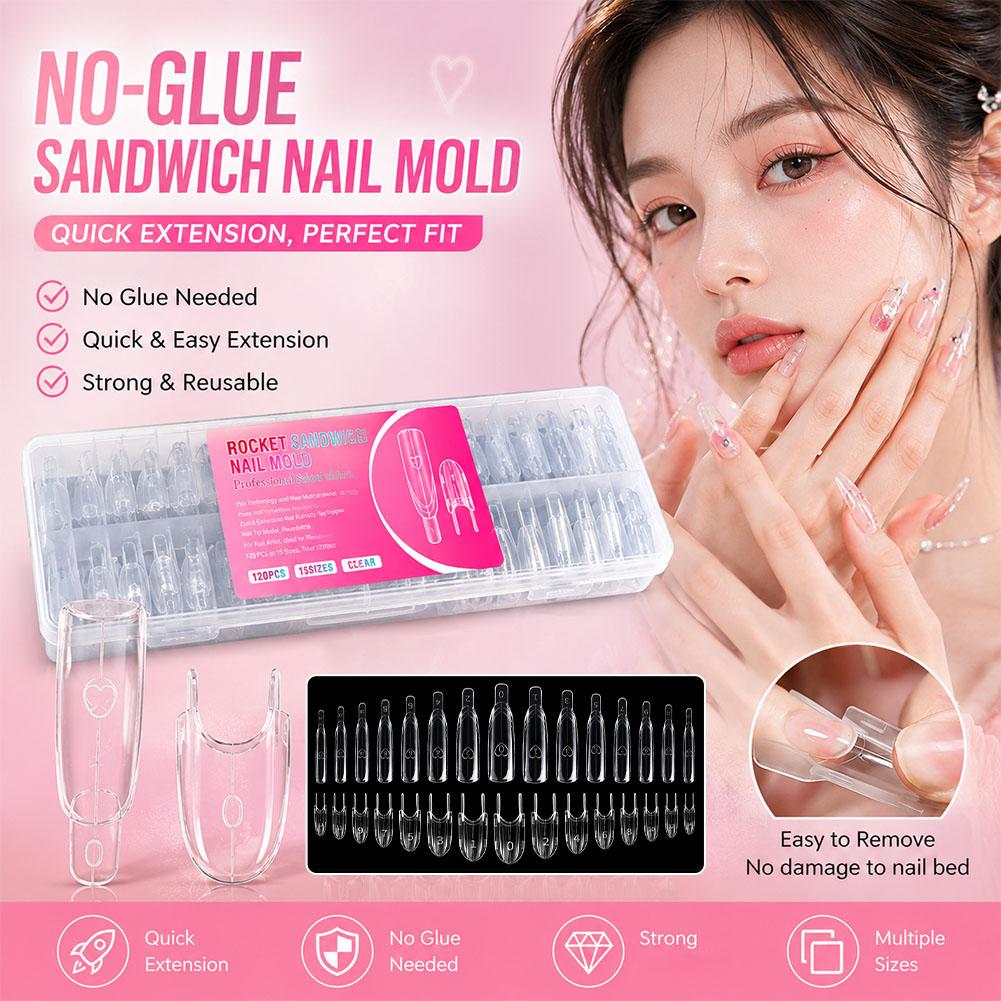 Dual Forms Nail Extension Mold - đánh giá và giá Nail Extension Form