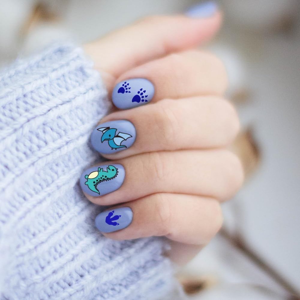 3pcs Dinosaur Nail Stamping Pl - đánh giá và giá Nail Stamping Plate